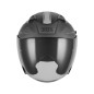 Nox Kask Otwarty Jet N130 Ekto Czarny Srebrny