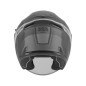 Nox Kask Otwarty Jet N130 Ekto Czarny Srebrny