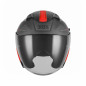 Nox Kask Otwarty Jet N130 Ekto Czarny czerwony