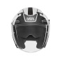 Nox Kask Otwarty Jet N130 Ekto Biały czarny