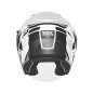 Nox Kask Otwarty Jet N130 Ekto Biały czarny