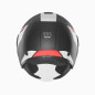 Nox Kask Otwarty Jet N182 Round Czarny czerwony