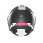 Nox Kask Otwarty Jet N182 Round Czarny różowy