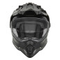 Nox Kask Dual off road N312 Czarny połysk