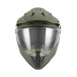 Nox Kask Dual Trail Off road N350 Zielony Khaki