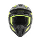 Nox Kask Cross Off road N634 Storm Czarny Żółty