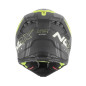 Nox Kask Cross Off road N634 Storm Czarny Żółty