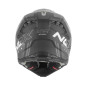 Nox Kask Cross Off road N634 Storm Czarny Srebrny