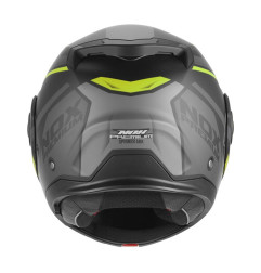Nox Premium Kask Szczękowy Flip-Up Spinner Ark Czarny Mat Żółty