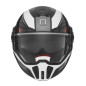 Nox Premium Kask Szczękowy Flip-Up Spinner Ark Czarny Biały Czerwony
