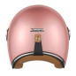 Nox Kask Premium Otwarty Jet Heritage Różowy Złoty