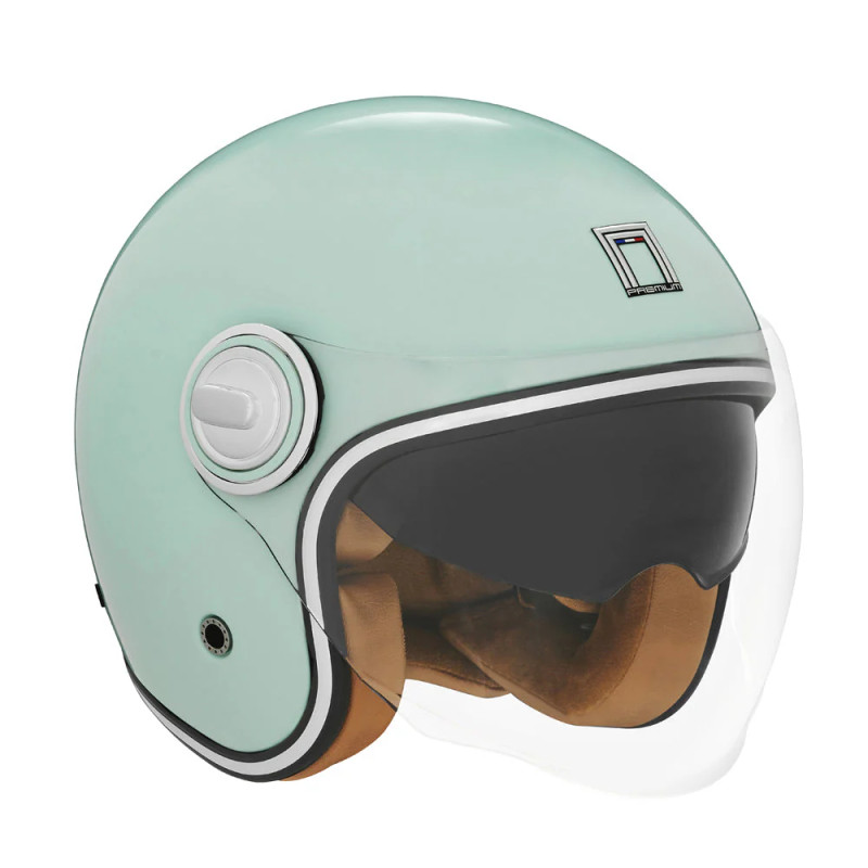 Nox Kask Premium Otwarty Jet Heritage Miętowy