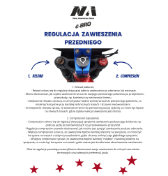 NAI e-BRO 20 motocykl elektryczny dla dzieci czarny Model 2026