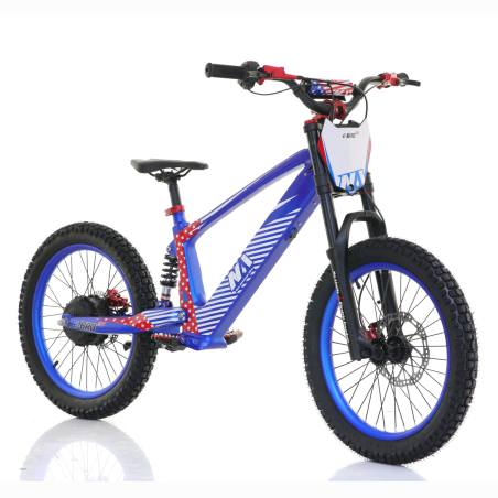 NAI e-BRO 20 motocykl elektryczny dla dzieci niebieski Model 2026