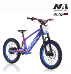 NAI e-BRO 20 motocykl elektryczny dla dzieci niebieski Model 2026