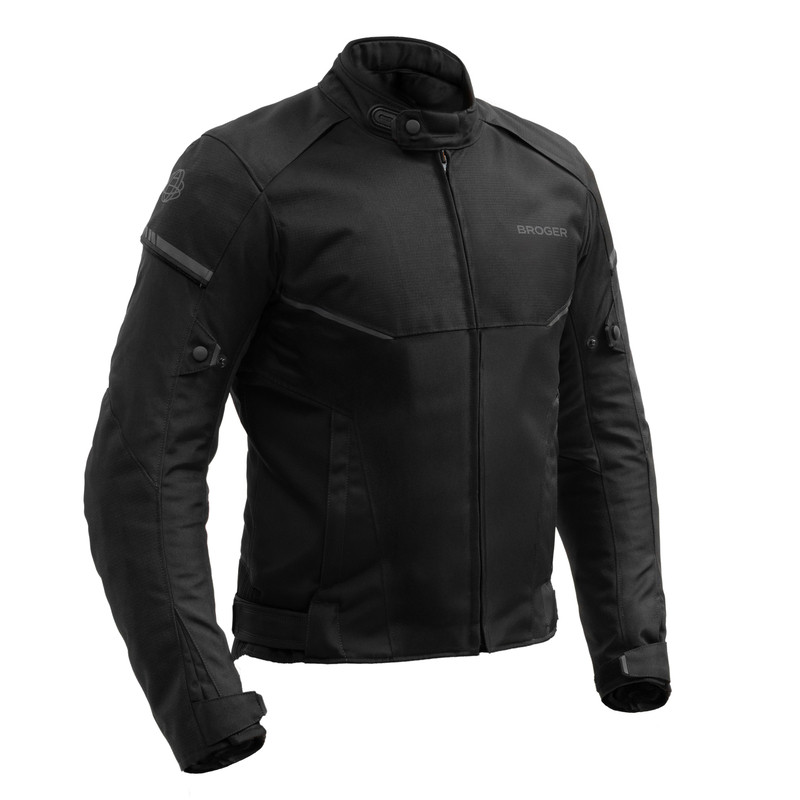 Broger kurtka motocyklowa tekstylna Grid Black
