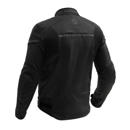 Broger kurtka motocyklowa tekstylna Grid Black