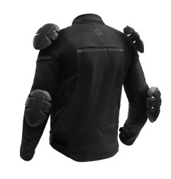 Broger kurtka motocyklowa tekstylna Grid Black