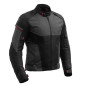Broger kurtka motocyklowa tekstylna Grid Black Dark Grey Red