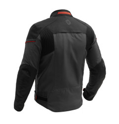 Broger kurtka motocyklowa tekstylna Grid Black Dark Grey Red