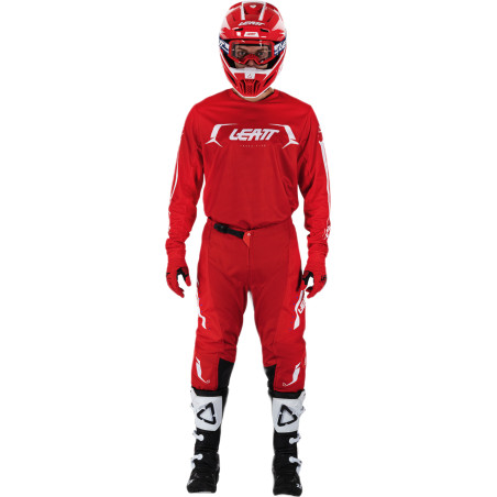 Leatt strój moto cross enduro atv Red