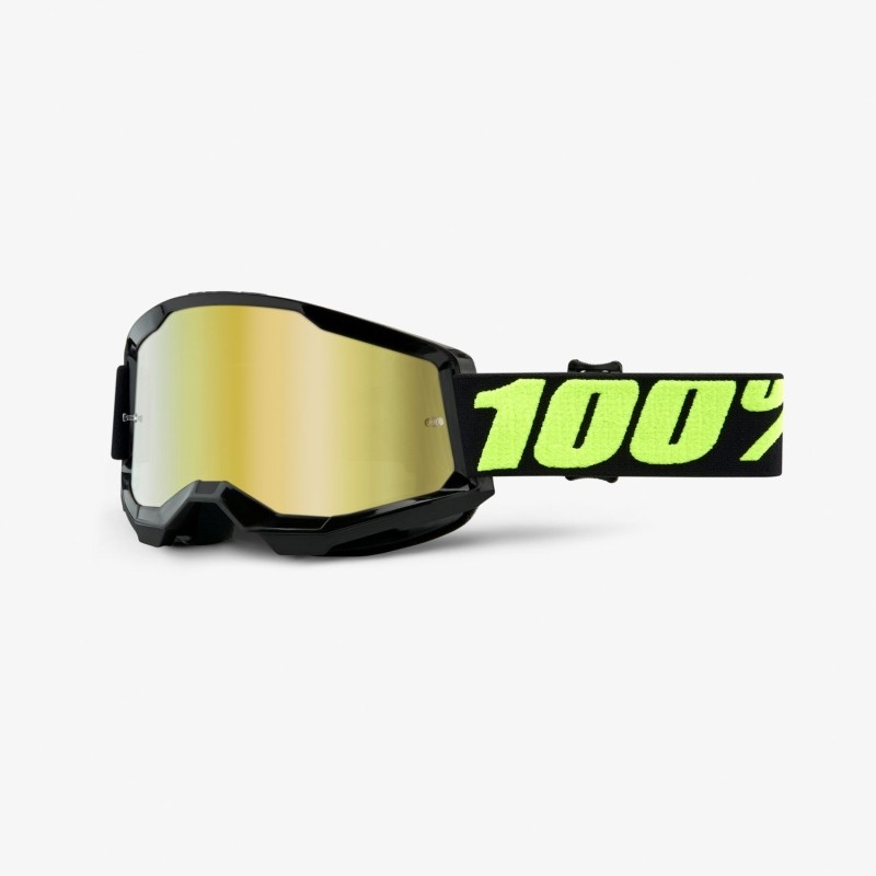 Gogle 100% Procent strata 2 Upsol czarne lustro