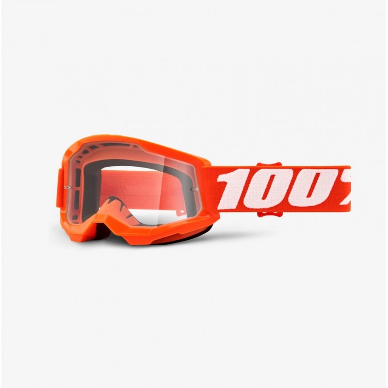 Gogle 100 procent strata 2 junior pomarańczowe