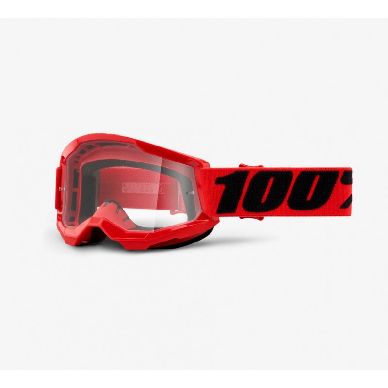 Gogle 100 procent 100% strata 2 junior czerwone