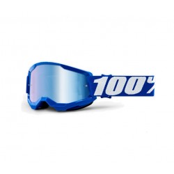 Gogle 100 procent 100% strata 2 junior niebiskieskie lustro