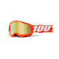 Gogle 100 procent 100% strata 2 junior pomarańczowe lustro