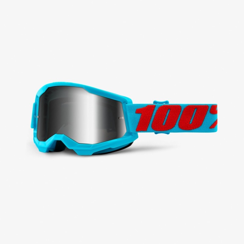 Gogle 100% procent strata 2 Summit srebrne lustro