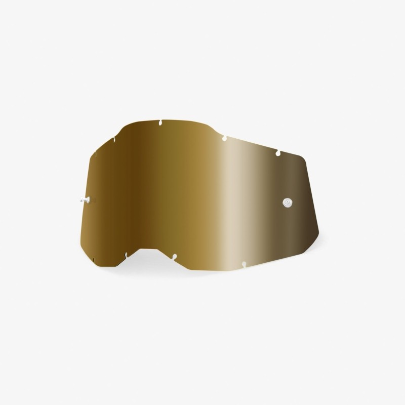 100% szybka do gogli Strata 2 Accuri 2 Tru Gold Złote Lustro