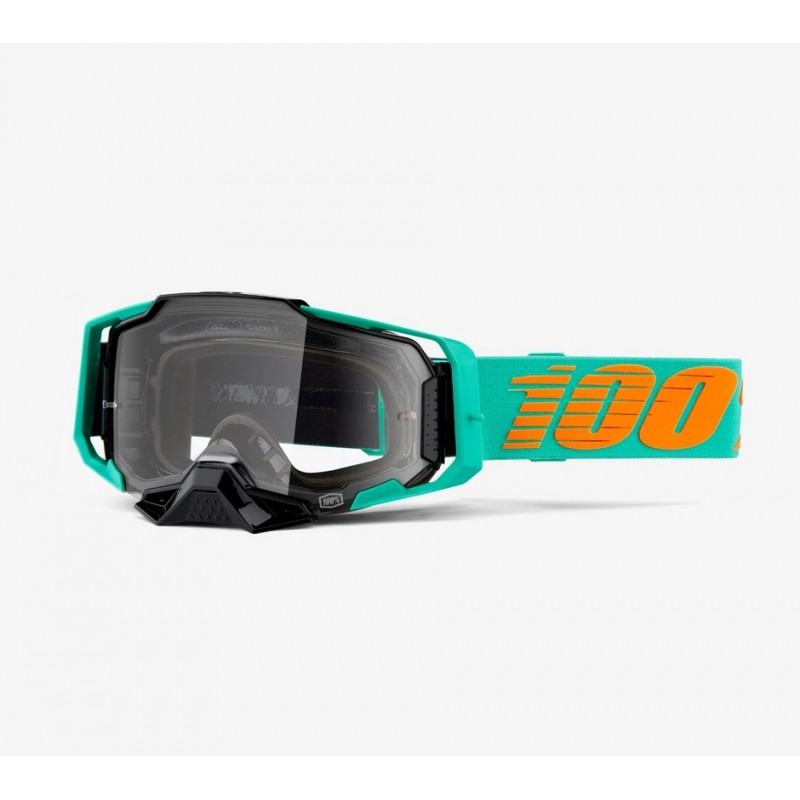 100% procent gogle Armega Clark Zielone