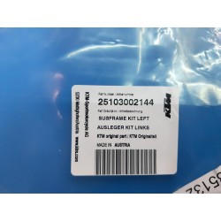 Husqvarna TE300i 20-21 tylny stelaż lewy subframe 25103002144