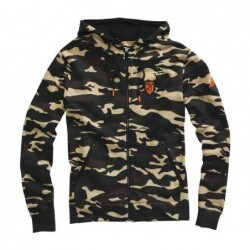 100% Bluza Codzienna Z Kapturem (Kangurek)  Interval Camo Kolor Kamuflaż Rozmiar M