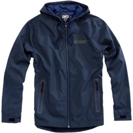 100% Kurtka Codzienna Z Kapturem Storbi Navy Kolor Niebieski Rozmiar L