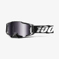 100% Gogle  Armega Black Kolor Czarny Szybka Srebrne Lustro