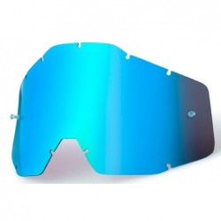 100% Szybka Pojedyncza Do Gogli Racecraft 1/Accuri 1/Strata 1 Blue Mirror Kolor Niebieskie Lustro Z Anti Fog