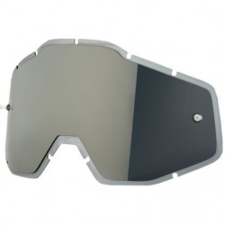 100% Szybka Double Injected Pasuje Do Racecraft+/Racecraft/Accuri/Strata - Silver Mirror/Smoke Anti-Fog