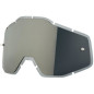 100% Szybka Double Injected Pasuje Do Racecraft+/Racecraft/Accuri/Strata - Silver Mirror/Smoke Anti-Fog