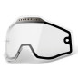 100% Szybka Enduro Podwójna Wentylowana Do Gogli Racecraft 1/Accuri 1/Strata 1 Clear Kolor Przeźroczysty Z Anti Fog
