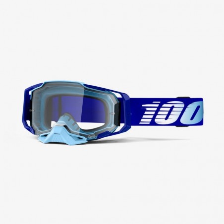 100% Gogle  Armega Royal Clear Lens Kolor Niebieski Szybka Przeźroczysta