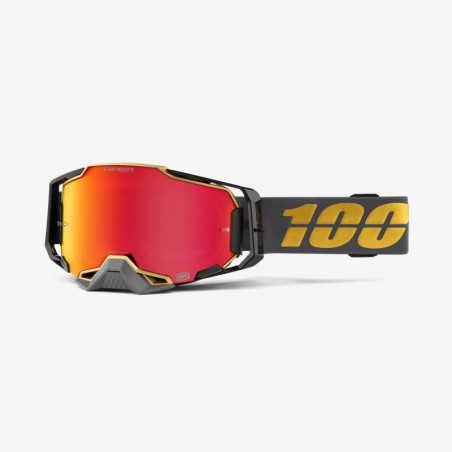 100% Gogle  Armega Falcon 5 Kolor Czarny/Złoty Szybka Czerwone Lustro  Stara Cena 599,-