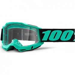 100% Fa20 Accuri 2 Goggle Tokyo - Clear Lens Gogle Accuri 2 Kolor Seledynowy/Czarny Szybka Przeźroczysta
