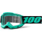100% Fa20 Accuri 2 Goggle Tokyo - Clear Lens Gogle Accuri 2 Kolor Seledynowy/Czarny Szybka Przeźroczysta