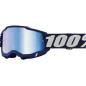 100% Fa20 Accuri 2 Goggle Deepmarine - Mirror Blue Lens Gogle Accuri 2 Kolor Granatowy Szybka Niebieskie Lustro
