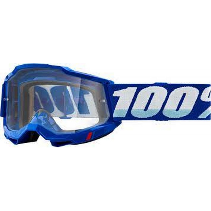 100% Gogle Accuri 2 Otg Goggle Blue - Clear Lens Gogle Accuri 2 Otg Kolor Niebieski Szyba Przeźroczysta