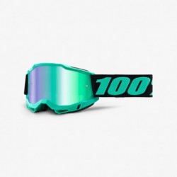 100% Accuri 2 Goggle Tokyo - Mirror Green Lens - Gogle Accuri 2 Kolor Seledynowy/Czarny Szybka Zielone Lustro