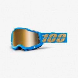100% Accuri 2 Goggle Waterloo - True Gold Lens - Gogle Accuri 2 Kolor Niebieski/Złoty Szybka Złota