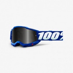 100% Accuri 2 Sand Goggle Blue - Smoke Lens - Gogle Accuri 2 Sand Kolor Niebieski/Biały Szybka Przyciemniana